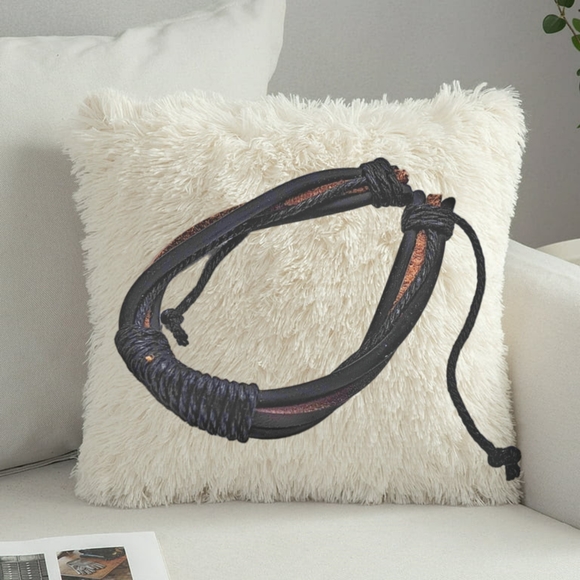 Jewelry - ✓10/$20.  Brown and Black  P. U. Leather Bracelet